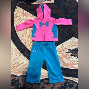Girls 3-6 month under armour outfit.